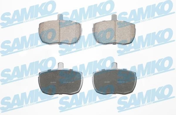 Brake Pad Set, disc brake 5SP140 - image 2