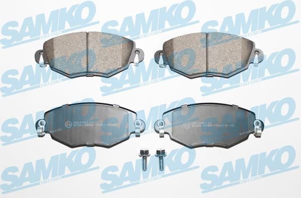 Brake Pad Set, disc brake 5SP865 . - image 2