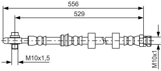 Brake Hose 1 987 481 375