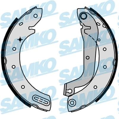 Brake shoes 87640 - image 2