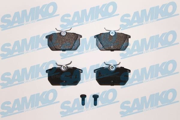 Brake pads rear 5SP101 - image 2