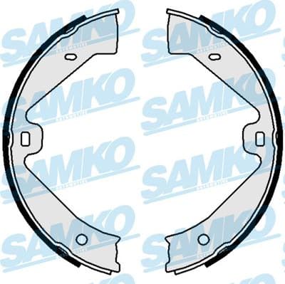 Brake shoes handbrake 81085 - image 2
