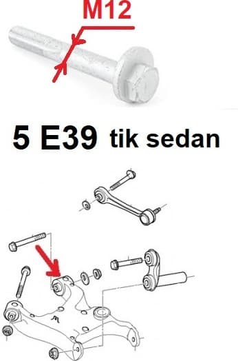 Bolt eccentric 72-3820