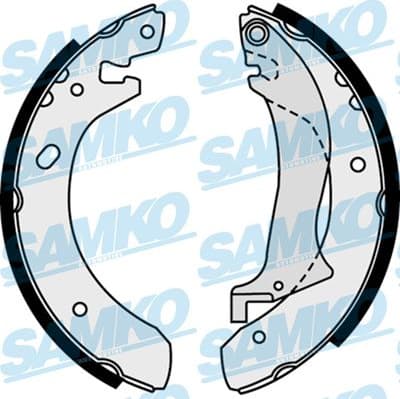 Brake shoes 87510 - image 2