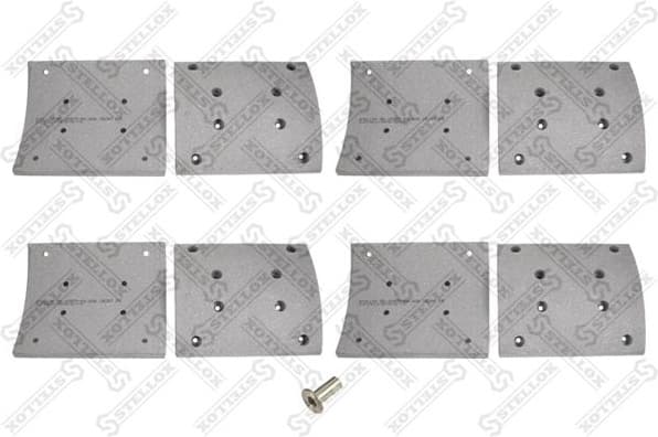 Brake Lining Kit, drum brake 85-00973-SX