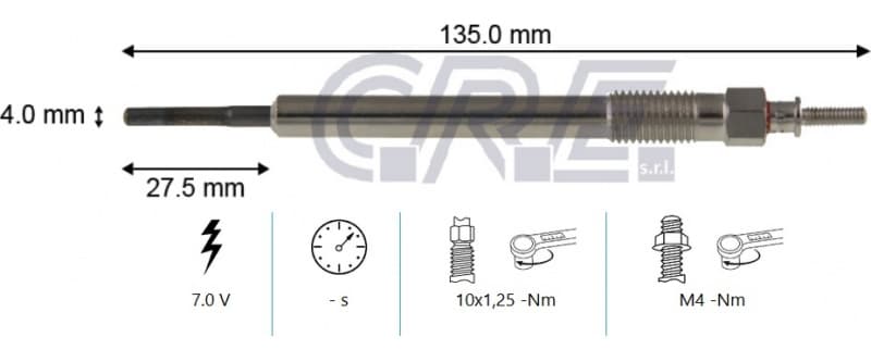 Glow plug ECO 5CZ105