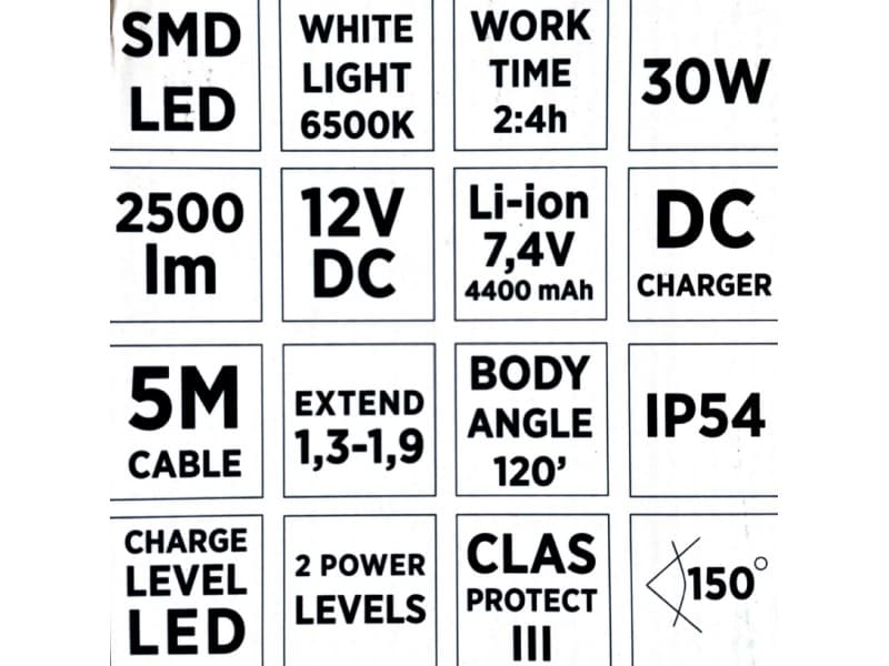 Darbinė lempa ROOKS dedama ant kapoto OK-03.3011 - OK-03.3011 - image 3