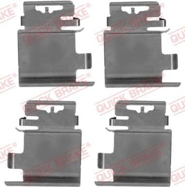 Accessory Kit, disc brake pad 109-0142