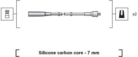 Ignition Cable Kit 941318111205