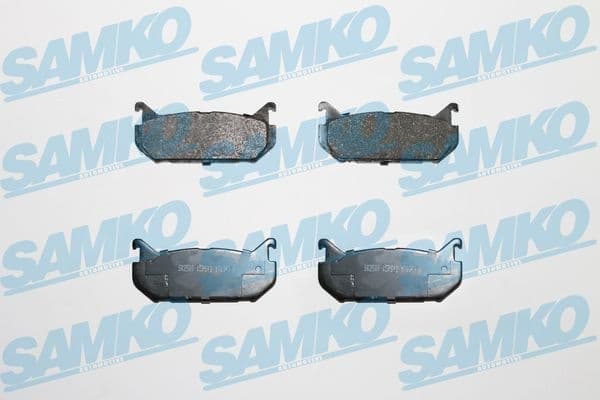 Brake pads rear 5SP512 . - image 2