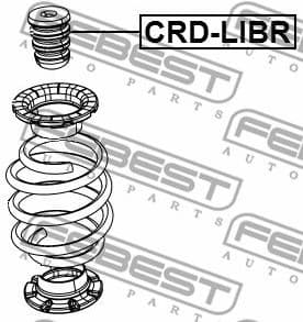 Rubber Buffer, suspension CRD-LIBR - image 2