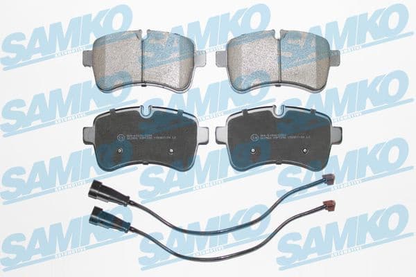 Brake pads rear 5SP1296A - image 2