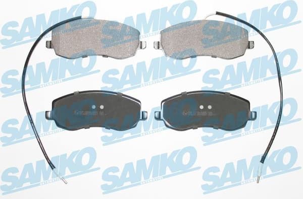 Brake pads front 5SP1557 - image 2