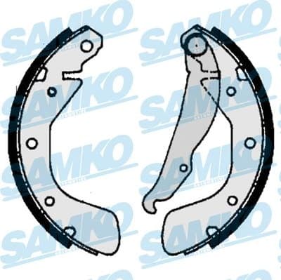 Brake shoes 86790 - image 2