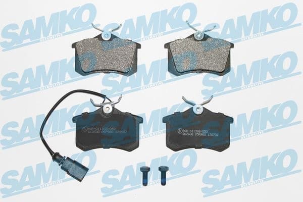 Brake Pad Set, disc brake 5SP980 .