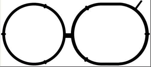 Gasket, intake manifold AG0212