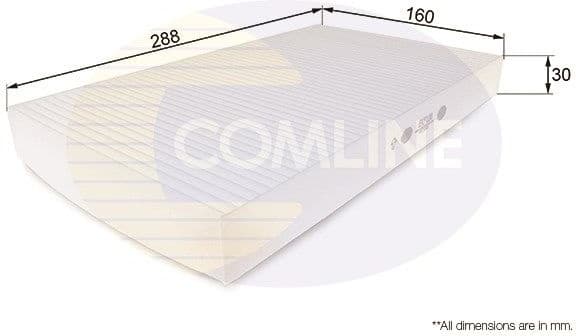 Filter, cabin air EKF120 - image 2