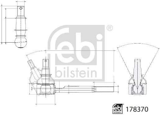 Tie Rod End 178370 - image 2