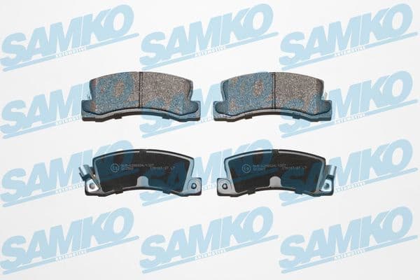 Brake pads rear 5SP061 - image 2