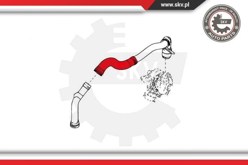 Charge Air Hose 24SKV923 - image 3