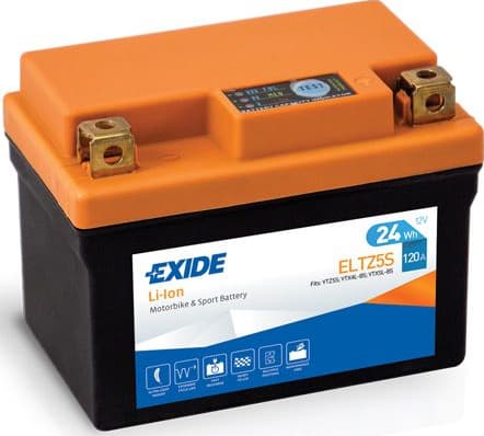 Starter Battery EXIDE Li-ion ELTZ5S
