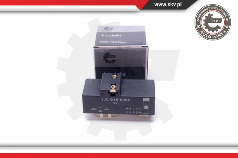 Relay, radiator fan overrun 96SKV206