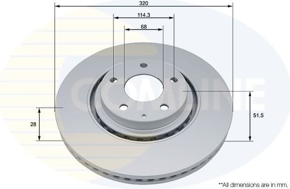Brake Disc COATED ADC5081V
