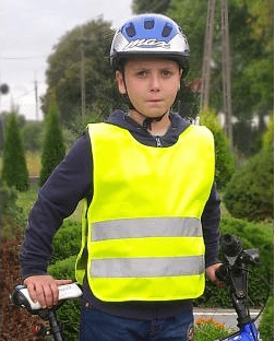 Šviesą atspindinti liemenė VAIKIŠKA (geltona) - 3VE001304