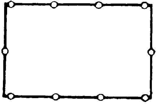 Gasket, cylinder head cover RC2399