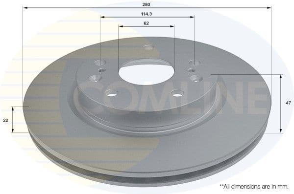 Brake Disc COATED ADC0939V - image 2