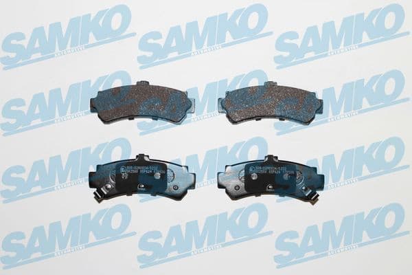Brake pads rear 5SP624 - image 2