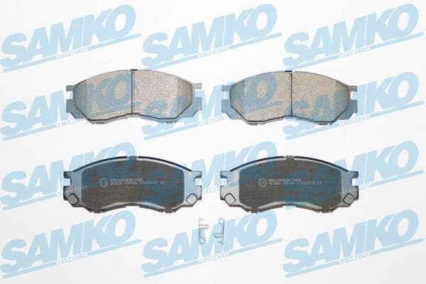 Brake Pad Set, disc brake 5SP686 - image 2