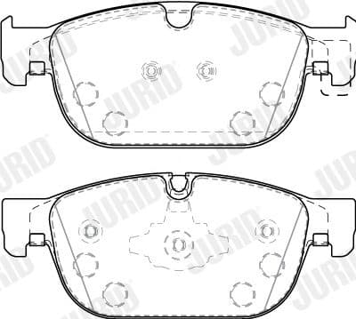Brake Pad Set, disc brake 573859J