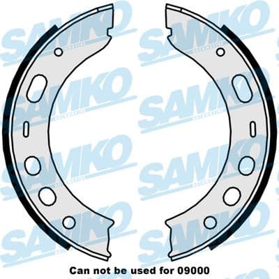 Brake shoes handbrake 89510 - image 2