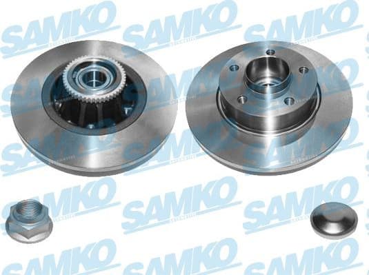 Brake disc with bearing R1020PCA