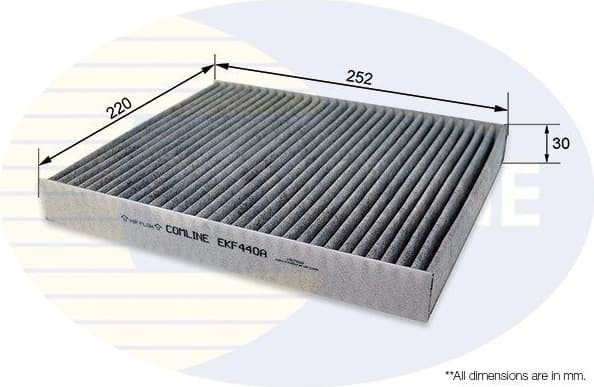 Filter, cabin air EKF440A - image 2