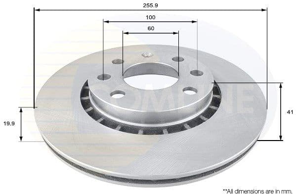 Brake Disc ADC1102V - image 2