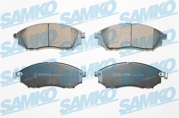 Brake Pad Set, disc brake 5SP1406 - image 2