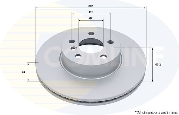 Brake Disc COATED ADC5055V