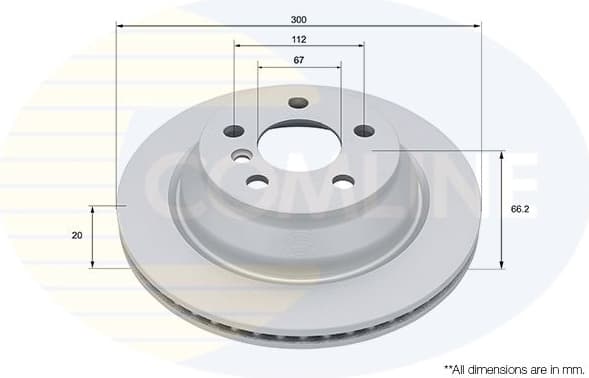 Brake Disc COATED ADC5056V