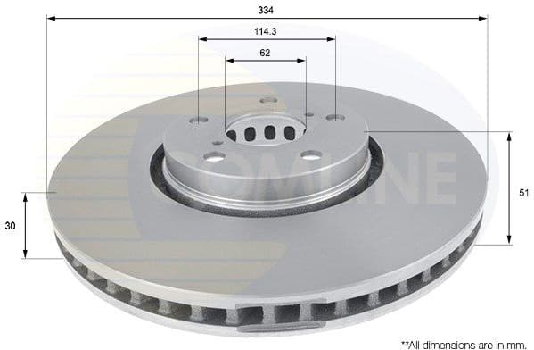 Brake Disc ADC01124V - image 2