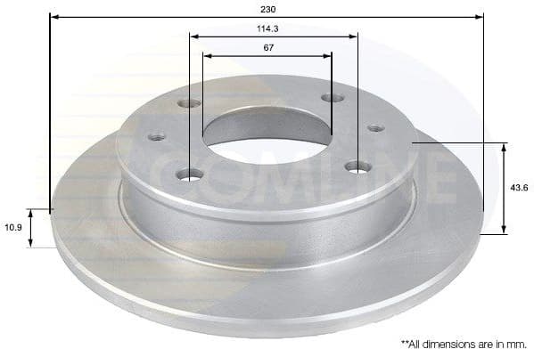Brake Disc ADC1019 - image 2