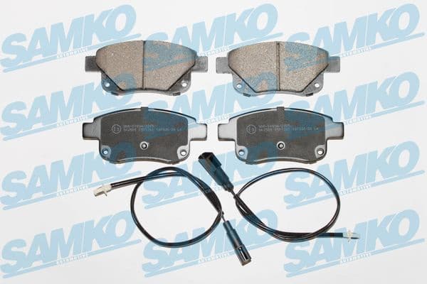 Brake Pad Set, disc brake 5SP1261 . - image 2