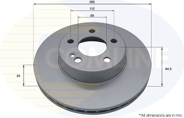 Brake Disc COATED ADC5002V - image 2