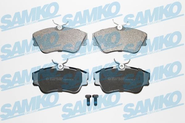 Brake Pad Set, disc brake 5SP605 . - image 2