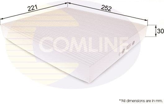 Filter, cabin air EKF210 - image 2