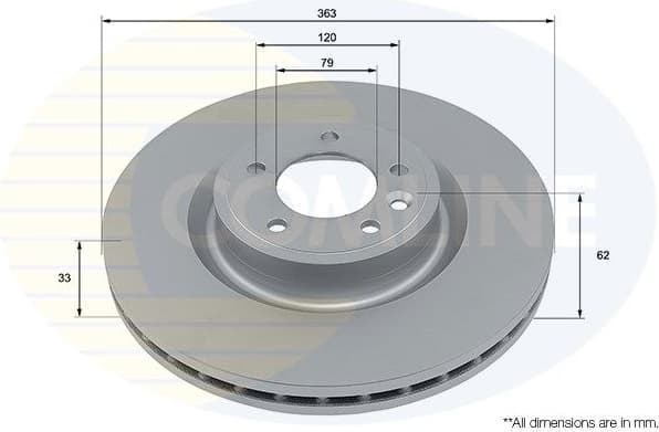 Brake Disc COATED ADC5047V - image 2