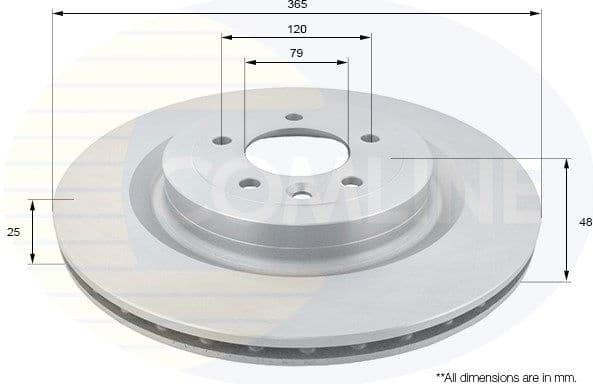 Brake Disc COATED ADC1279V - image 2