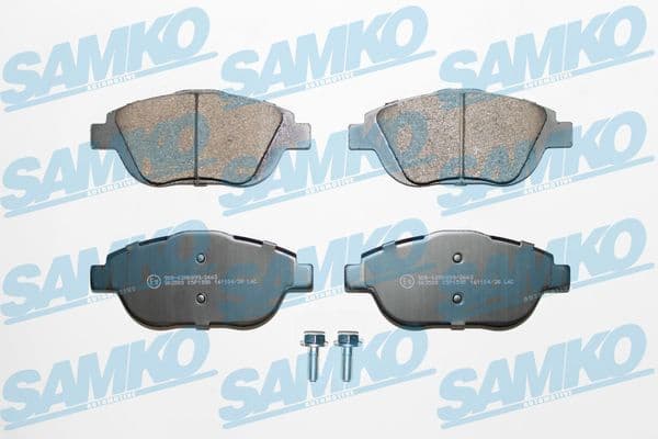 Brake pads front 5SP1590 - image 2