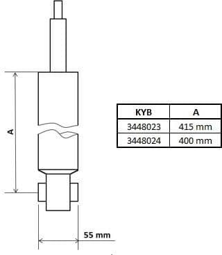 Shock Absorber Excel-G 3448023 - image 2